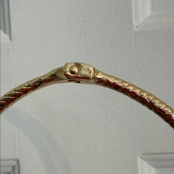 Gold Snake Choker Necklace - Picture 7 of 10